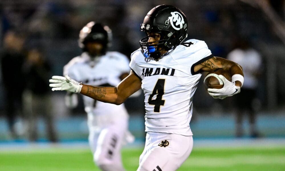 Imani Christian Academy athlete David Davis.