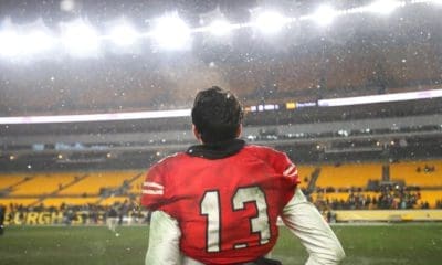 For the first time since 1993, the WPIAL did not have a single player selected in the NFL draft. Photo: November 27, 2021 Michael Longo/PSN