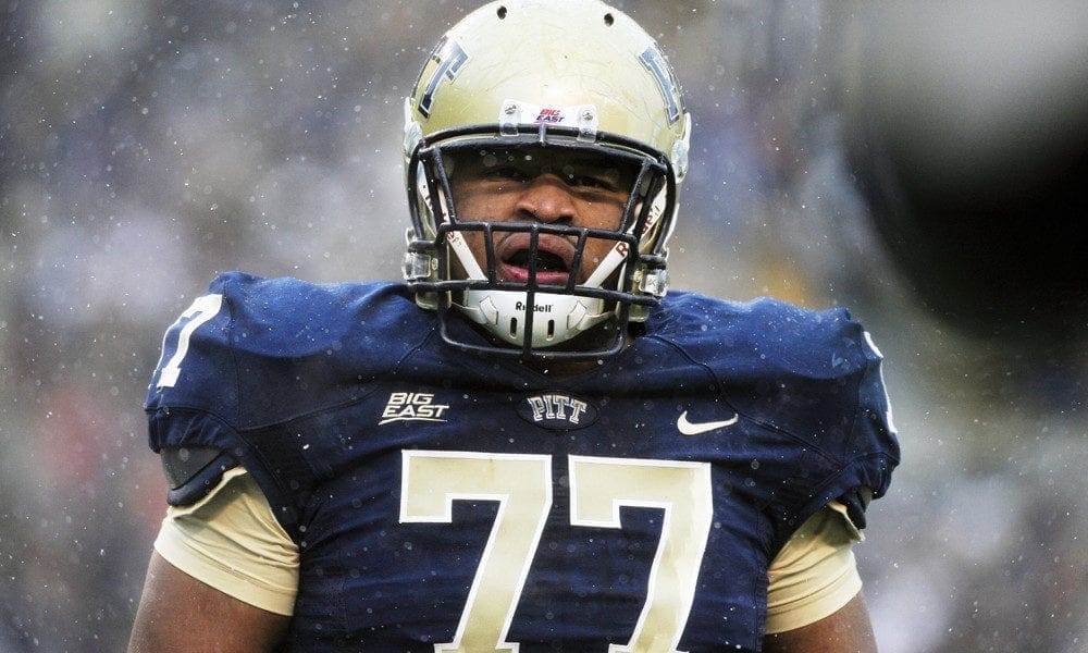 Former Pitt offensive lineman Jason Pinkston