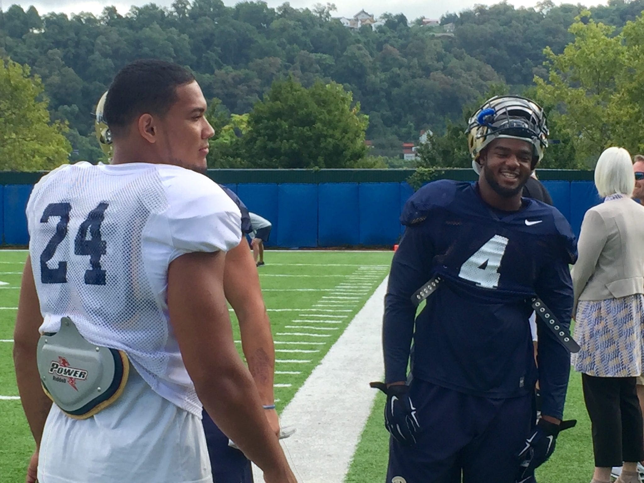 James Conner and Bam Bradley