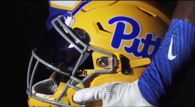 Pitt throwback helmet