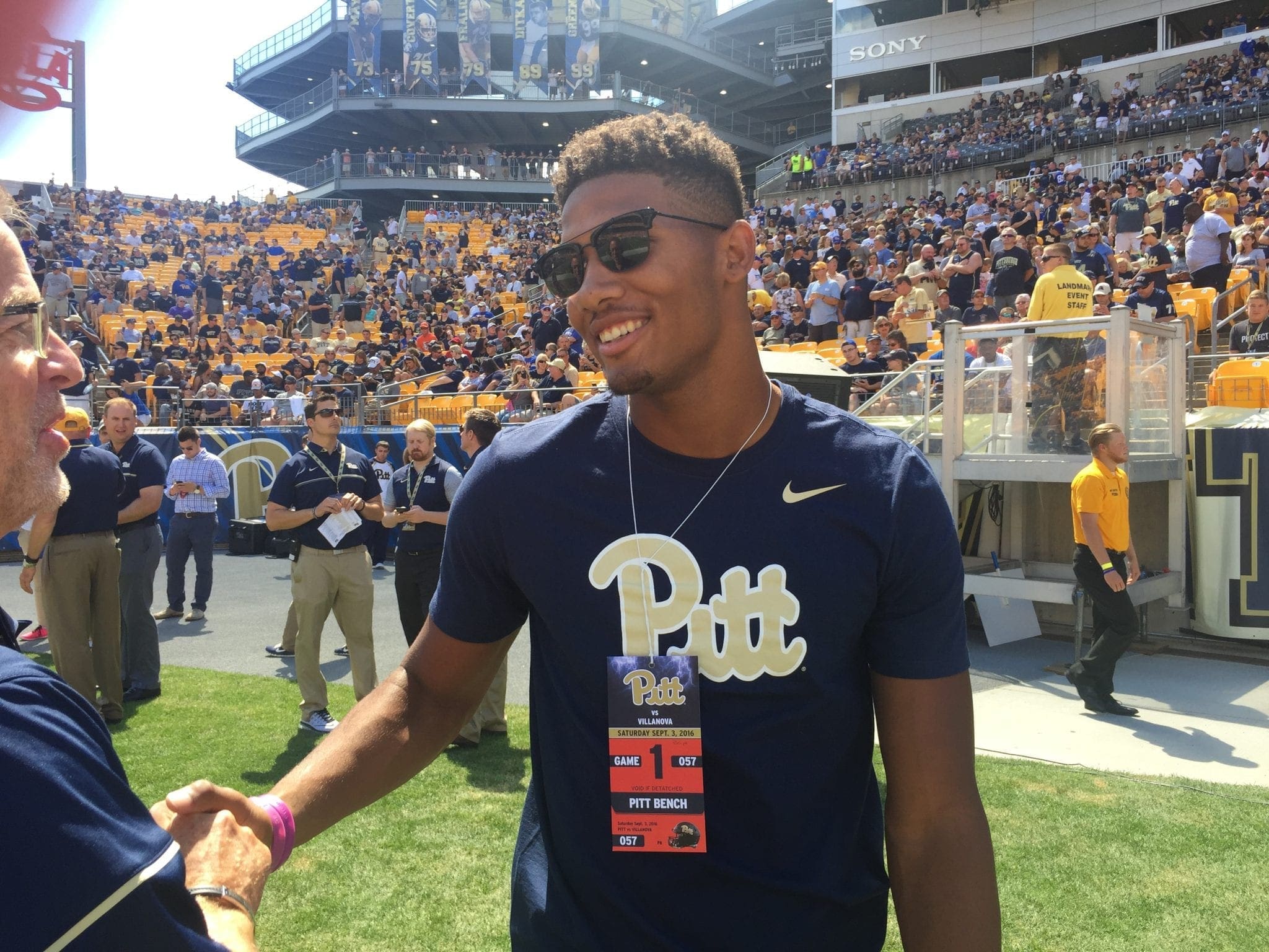 Former Pitt WR Tyler Boyd (Photo credit: Mike Vukovcan)