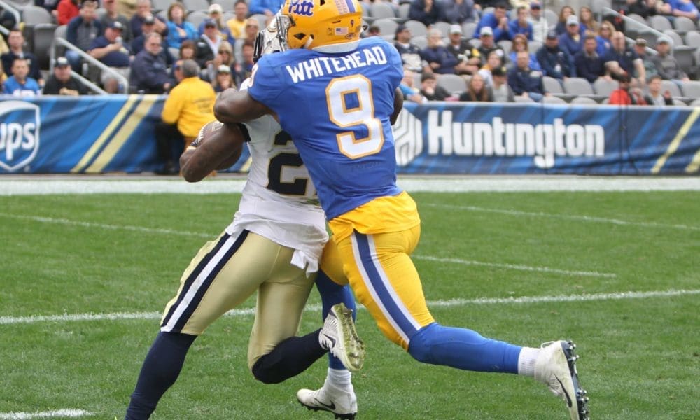 Former Pitt defensive back Jordan Whitehead.
