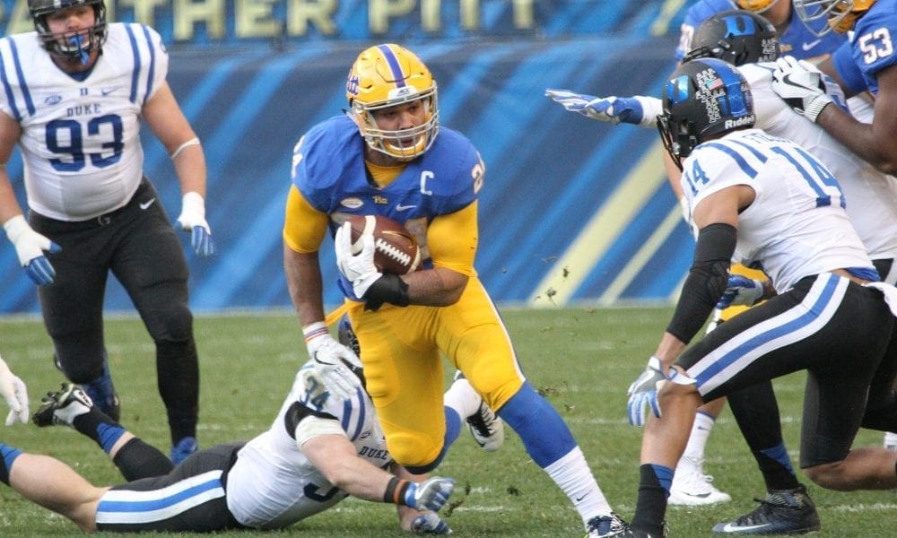 Former Pitt running back James Conner.