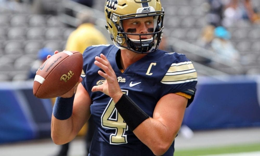 Former Pitt quarterback Max Browne.