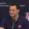 Sean Miller at University of Arizona Press Conference at McKale Center. By Lance Linn | CC BY-SA 4.0