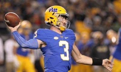 Former Pitt quarterback Ben DiNucci