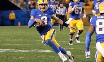 Former Pitt quarterback Ben DiNucci.