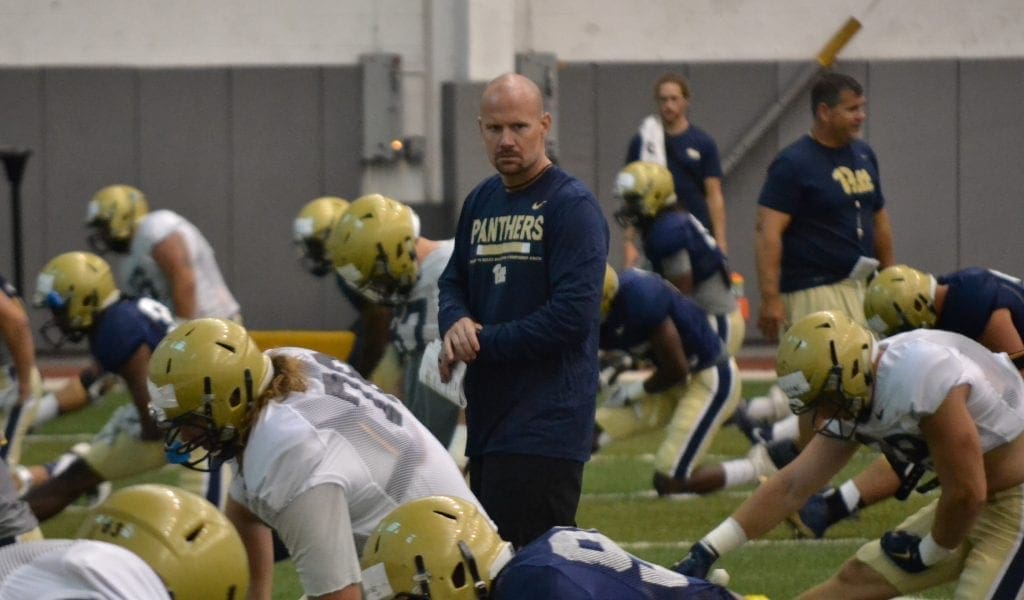 Josh Conklin at practice