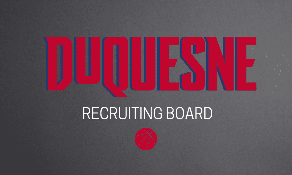 Introducing the 2025 and 2026 Duquesne basketball recruiting board, where we track offers, interest, and visits.