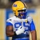 Pitt defensive tackle Francis Brewu during spring practice. March 11, 2025 -- Ed Thompson / PSN