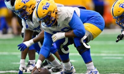 Pitt offensive line - Lyndon Cooper (56)