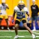 Pitt cornerback Shadarian Harrison during spring camp. April 3, 2025 -- Ed Thompson / PSN