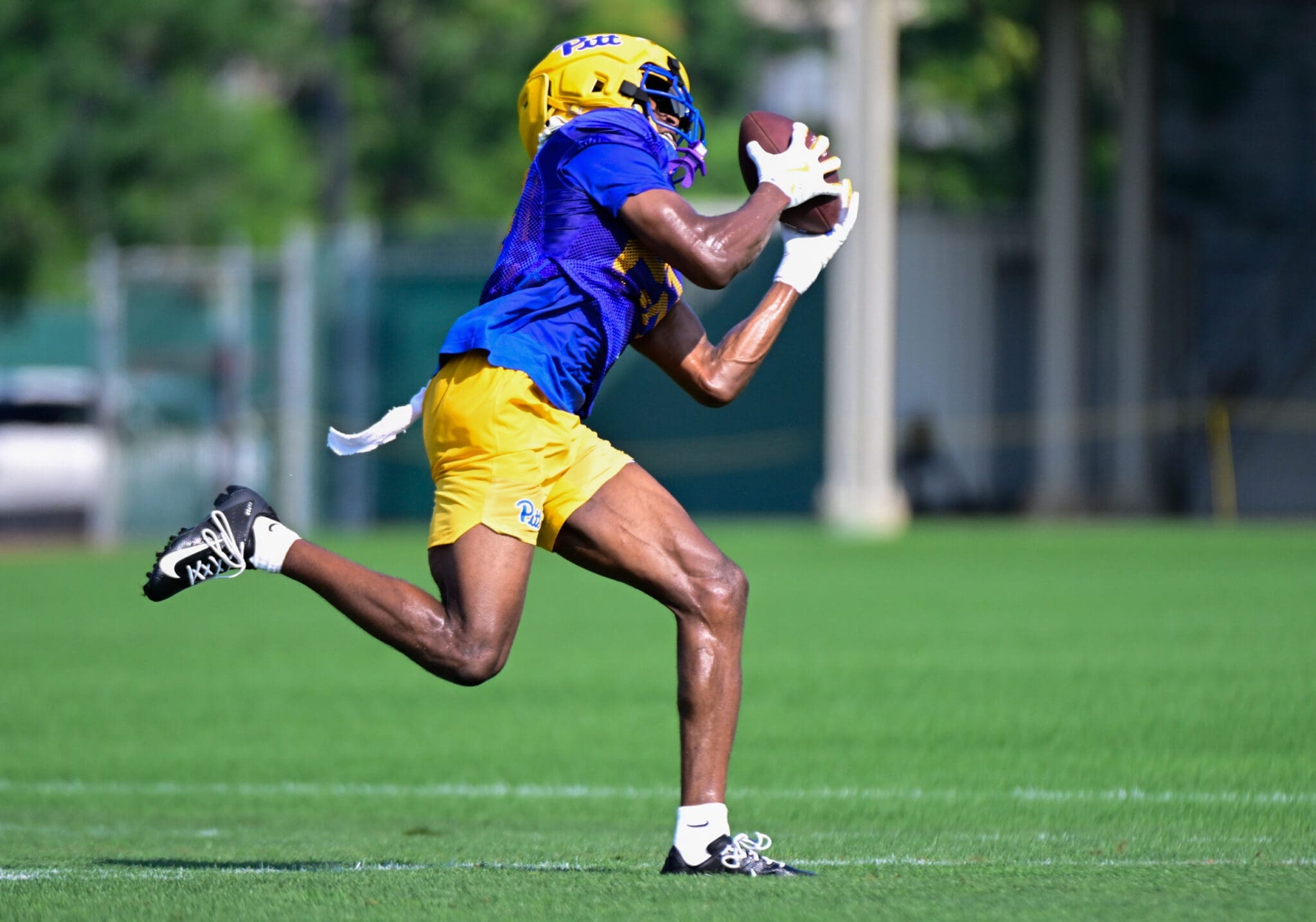 Pitt football training camp 2025 got underway Wednesday, July 30, 2025 -- Ed Thompson / PSN