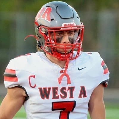 West Allegheny star Brock Cornell