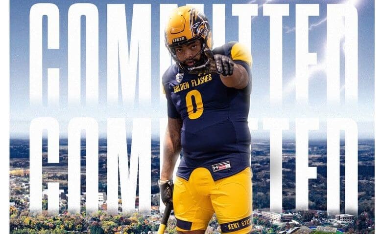 Former Pitt walk-on defensive tackle Thomas Aden commits to Kent State.
