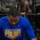 Pitt linebacker Brandon George at Pitt Pro Day