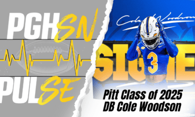 Pitt Class of 2025 DB Cole Woodson Discusses Signing with the Pitt Panthers.