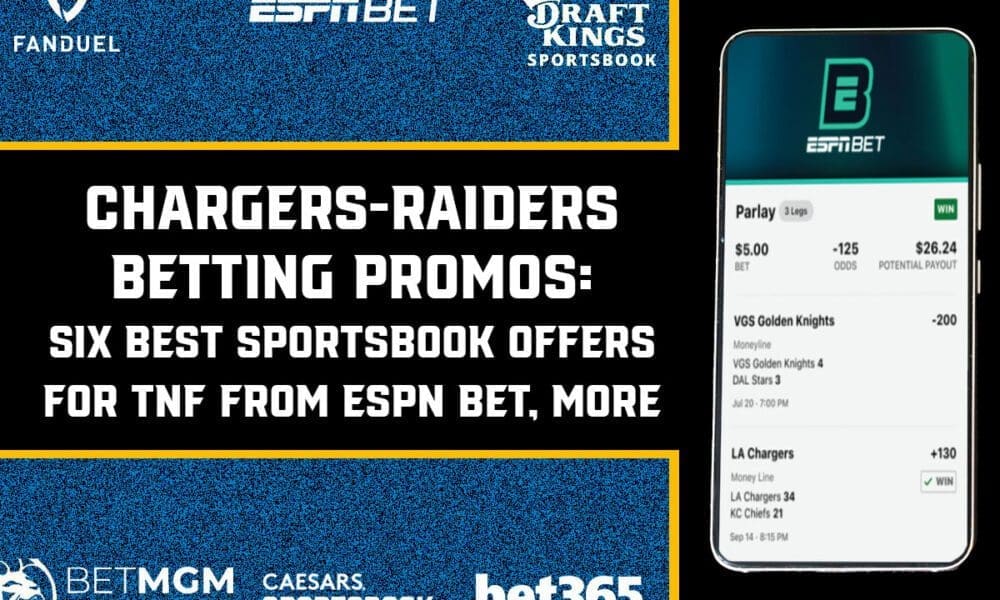 Chargers-Raiders betting promos