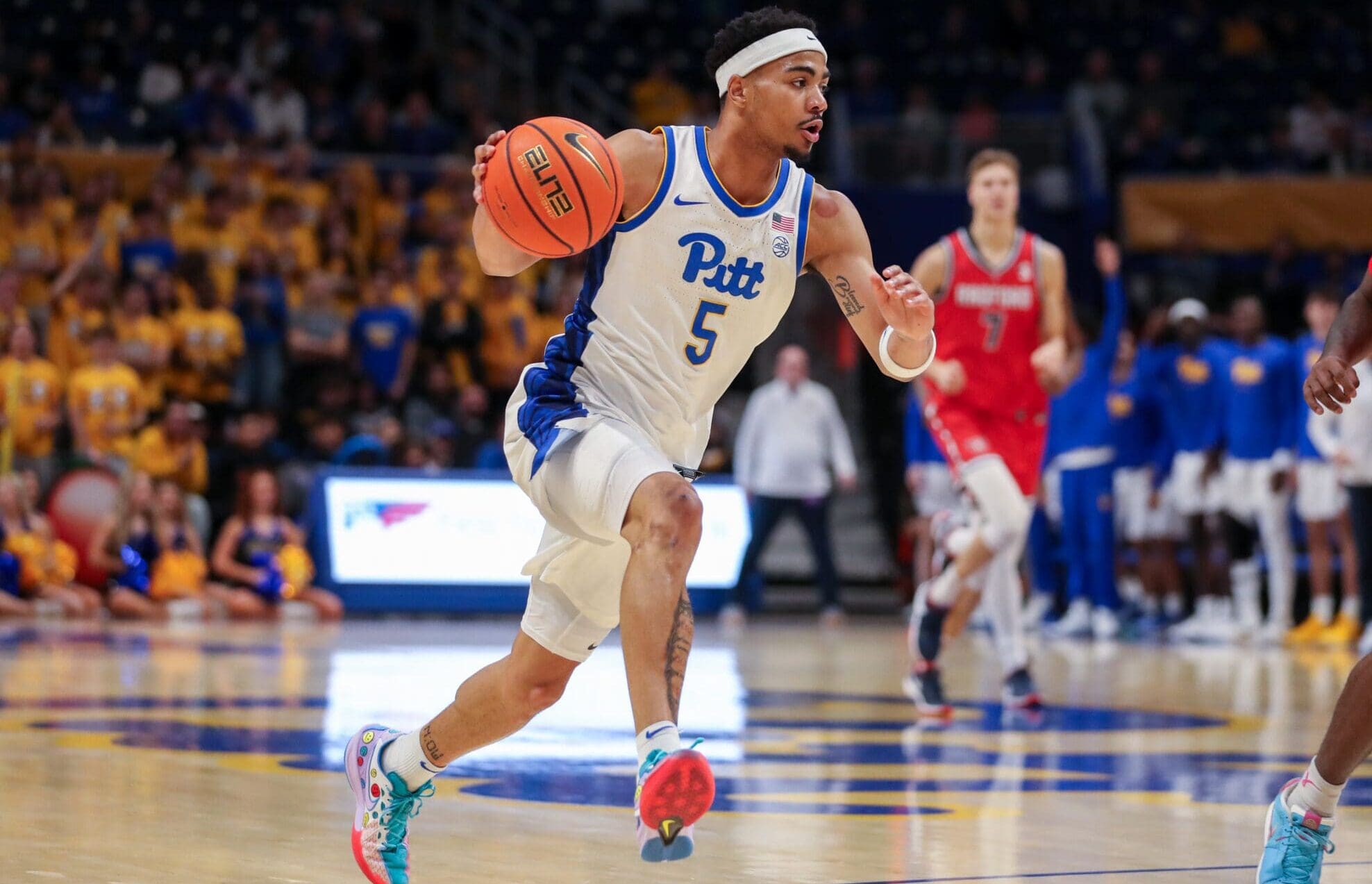 Pitt star guard Ishmael Leggett has declared for the NBA Draft after recently entering the transfer portal.