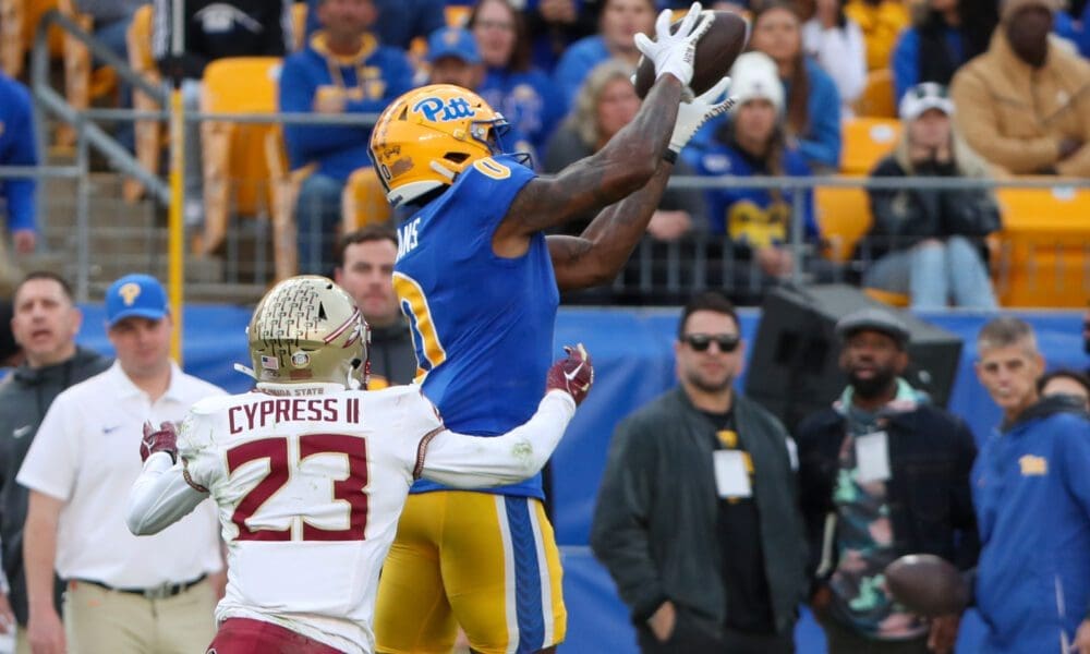 Pitt wide receiver Bub Means.