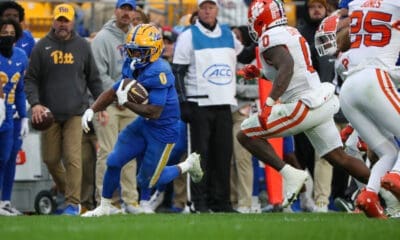 Pitt Panthers running back Desmond Reid (0) November 16, 2024 David Hague/PSN