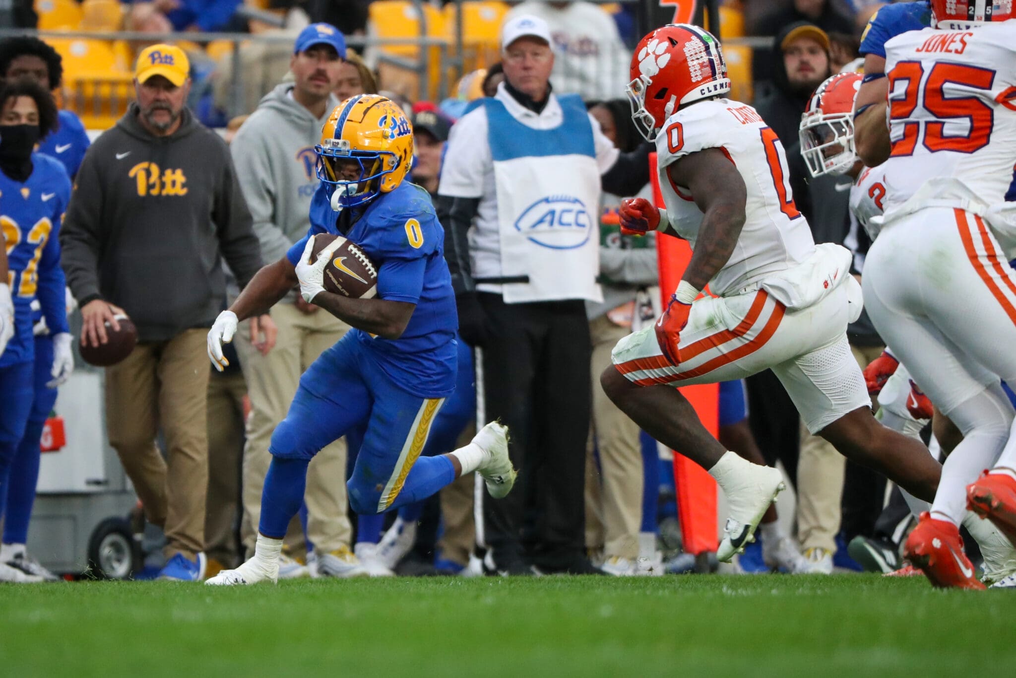Pitt Panthers running back Desmond Reid (0) November 16, 2024 David Hague/PSN