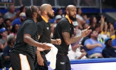 Gilbert Brown, Levance Fields, and Jermaine Dixon