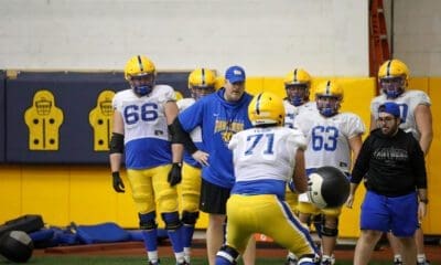 Pitt offensive lineman Ryan Carretta