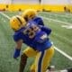 Pitt safety Cruce Brookins.