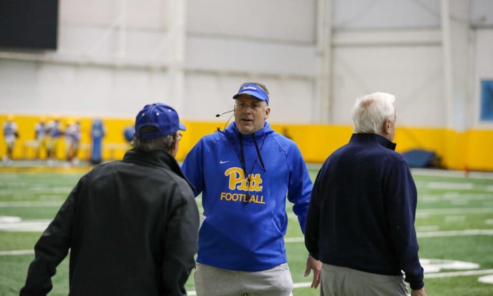Pitt head coach Pat Narduzzi.