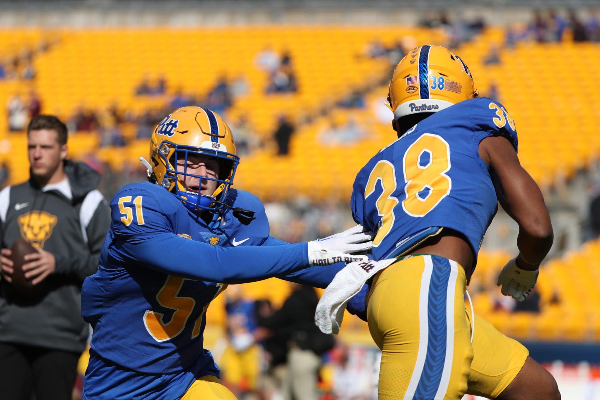 Pitt Panthers linebacker Drew Foster (51) October 8, 2022 David Hague/PSN