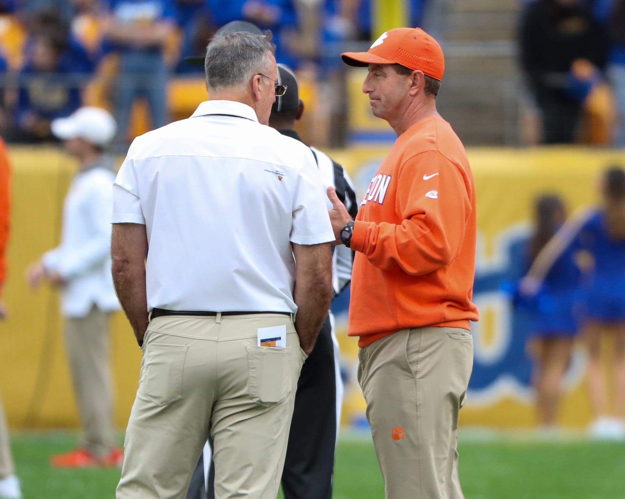 Clemson head coach Dabo Swinney.