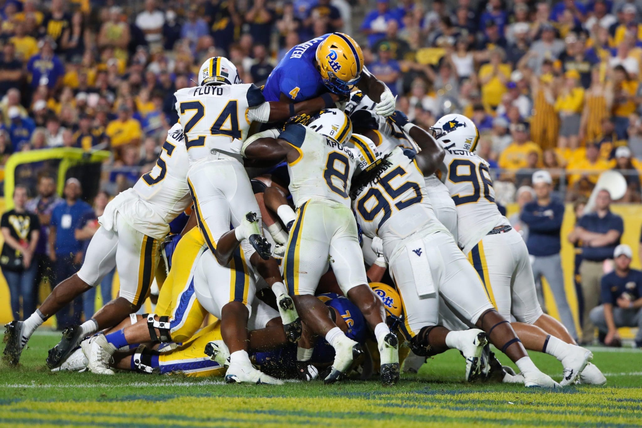 Pitt vs. West Virginia in the Backyard Brawl