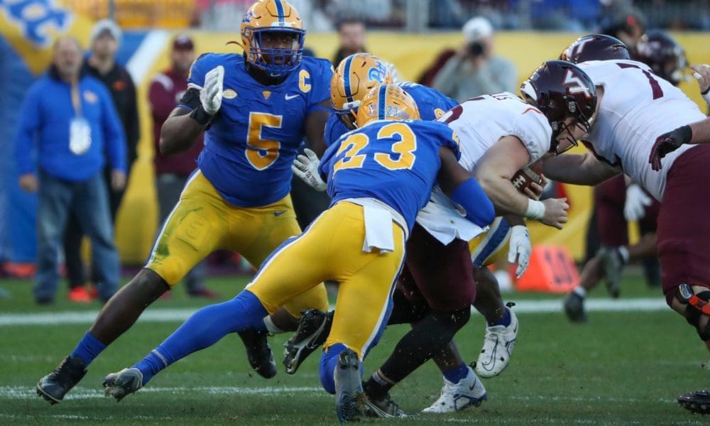 Former Pitt linebacker Solomon DeShields.