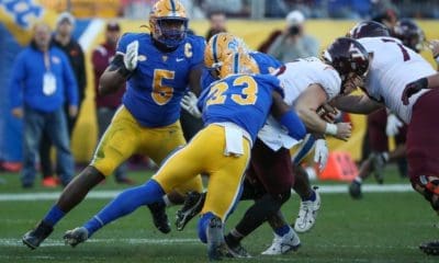 Former Pitt linebacker Solomon DeShields.