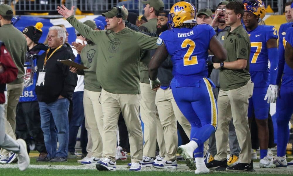 Pitt head coach Pat Narduzzi.