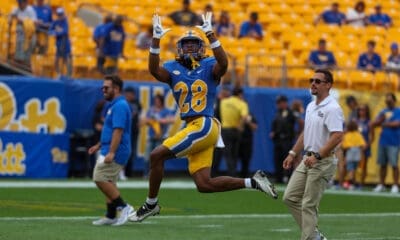 Former Pitt cornerback Noah Biglow.