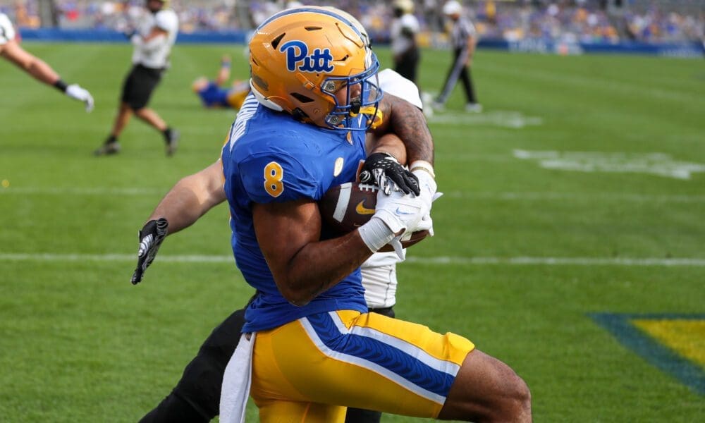 Pitt tight end Karter Johnson.