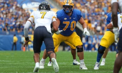 Pitt offensive tackle Ryan Baer.