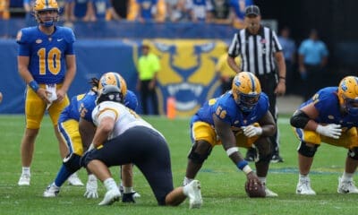 Pittsburgh Panthers offensive lineman Lyndon Cooper (56) August 31, 2024 Photo by David Hague/PSN