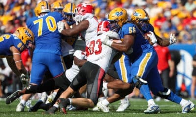 Pitt offensive lineman BJ Williams.
