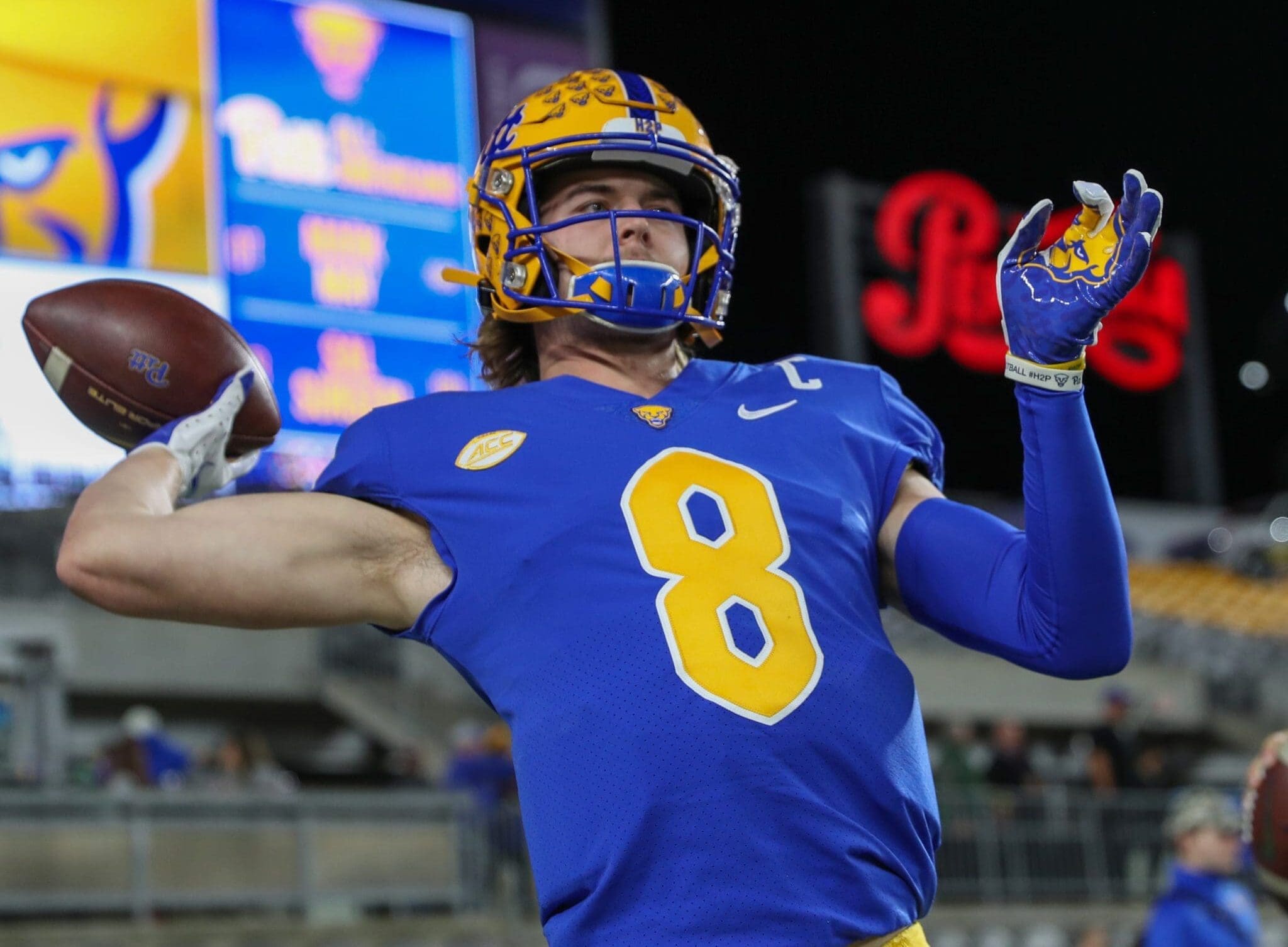 Former Pitt quarterback Kenny Pickett.