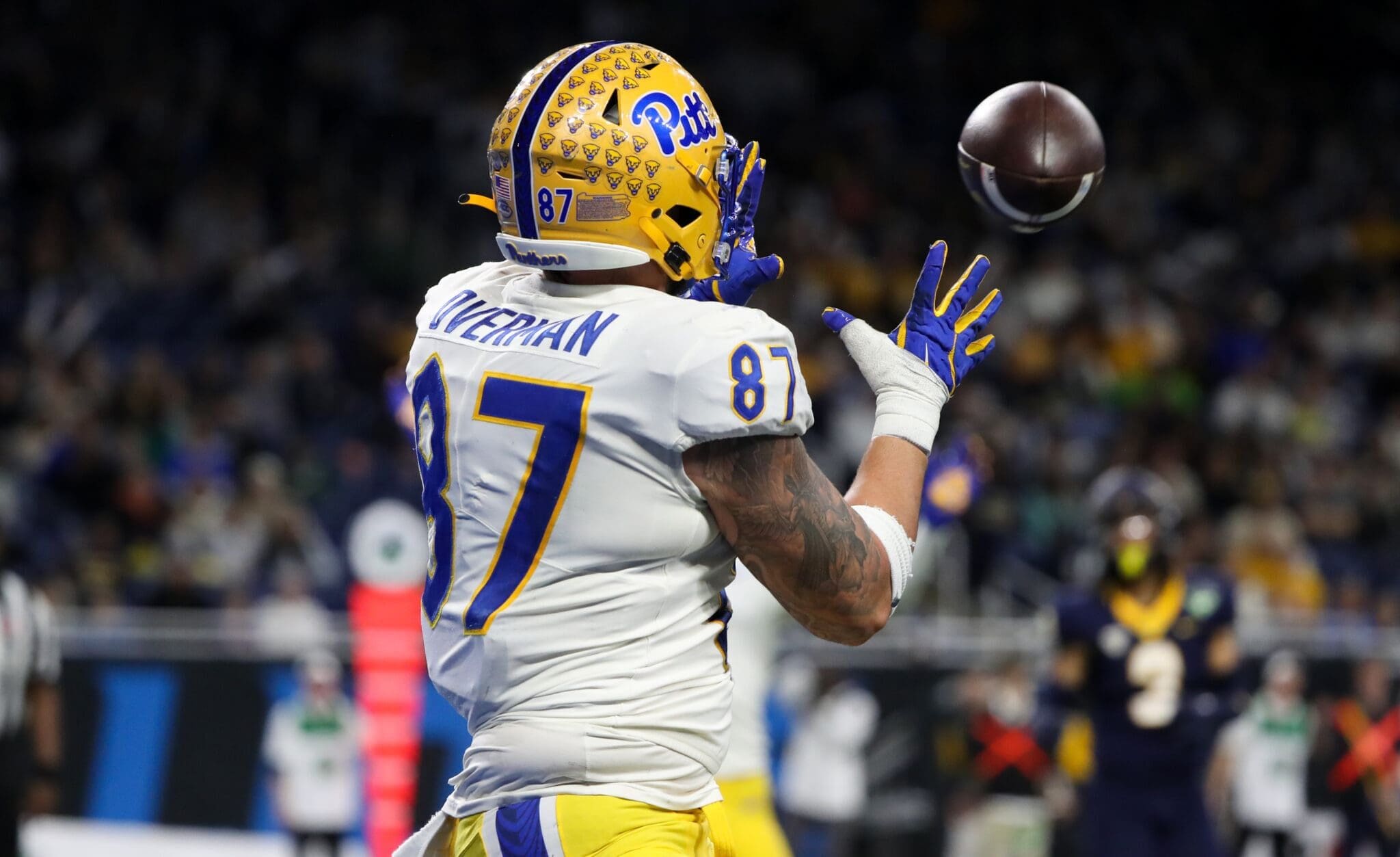 Pitt Panthers tight end Jake Overman (87) December 26, 2024 David Hague/PSN