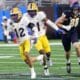 Pitt Panthers safety Cruce Brookins (12) runs after an interception. December 26, 2024 David Hague/PSN