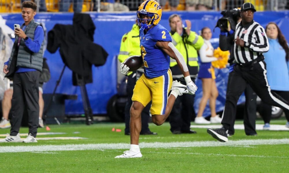 Pitt wide receiver Kenny Johnson.