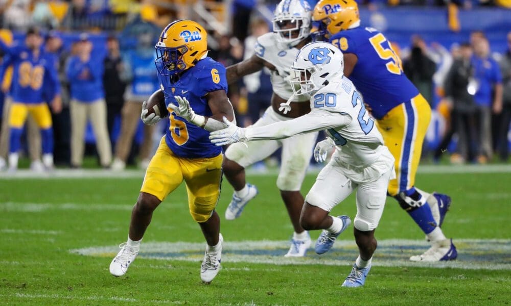 Pitt running back Rodney Hammond Jr.
