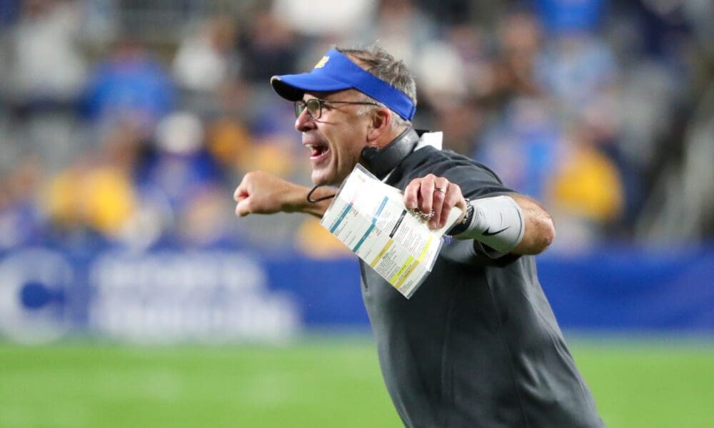 Pitt head coach Pat Narduzzi.