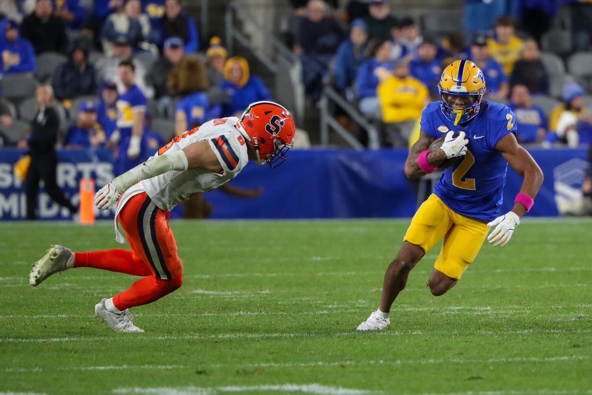Pitt Panthers wide receiver Kenny Johnson (2) October 24, 2024 Photo by David Hague/PSN
