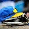 Pitt baseball hat, ball in glove